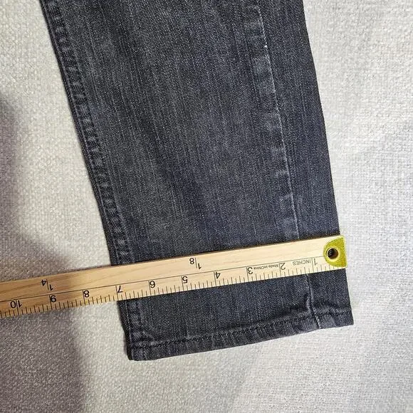 Levi’s 511 Black Slim Jeans 33x32 Mens Rear Zip Pockets - Picture 10 of 10